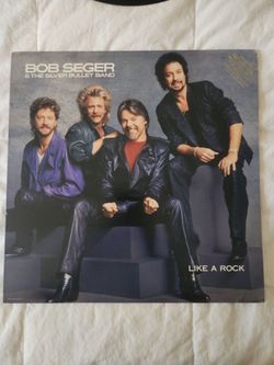 Bob Seger "Like a Rock" Vintage Vinyl DJ COPY UNPLAYED 30yrs