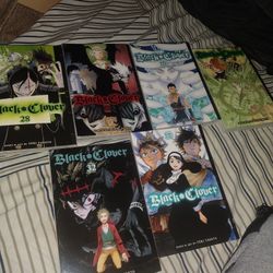 Black Clover Manga Volume 28-33 Brand New 