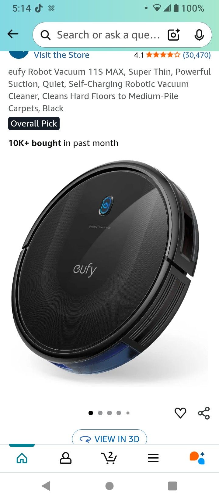 EUFY CLEAN 11 S MAX