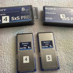 Sony Sxs Pro Xdcam 8gb