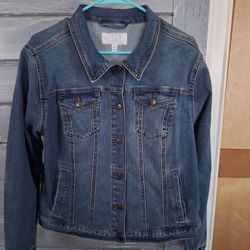 Time and Tru blue women's denim jacket Xlarge