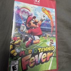 Mario Tennis Fever Brand New Switch 2