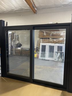 Aluminum Sliding Door 96x80