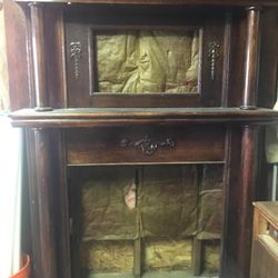 Antique Mantle from 100 Year Old House In Albany
