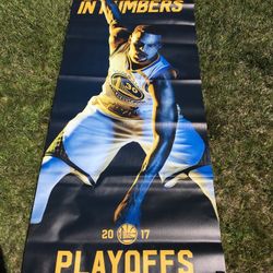 Golden State Warriors Steph Curry Street Banners
