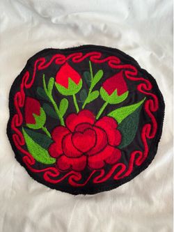 Embroidered Tortillero, Tortilla Warmer, Tortilla Pouch