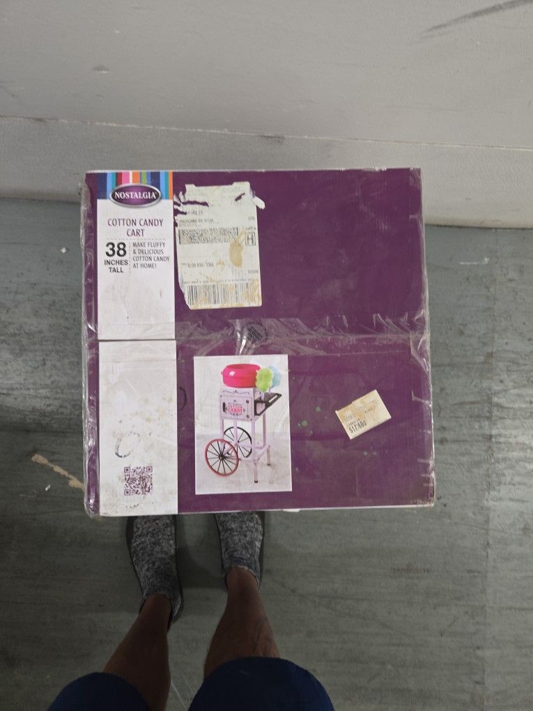 Nostalgia Cotton Candy Cart