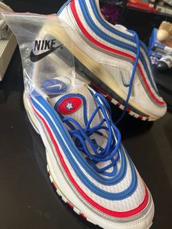 Nike Air Max 97 Sneakers Red White Blue
