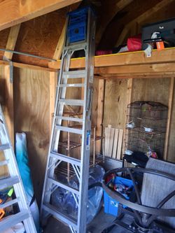 8 ft aluminum ladder