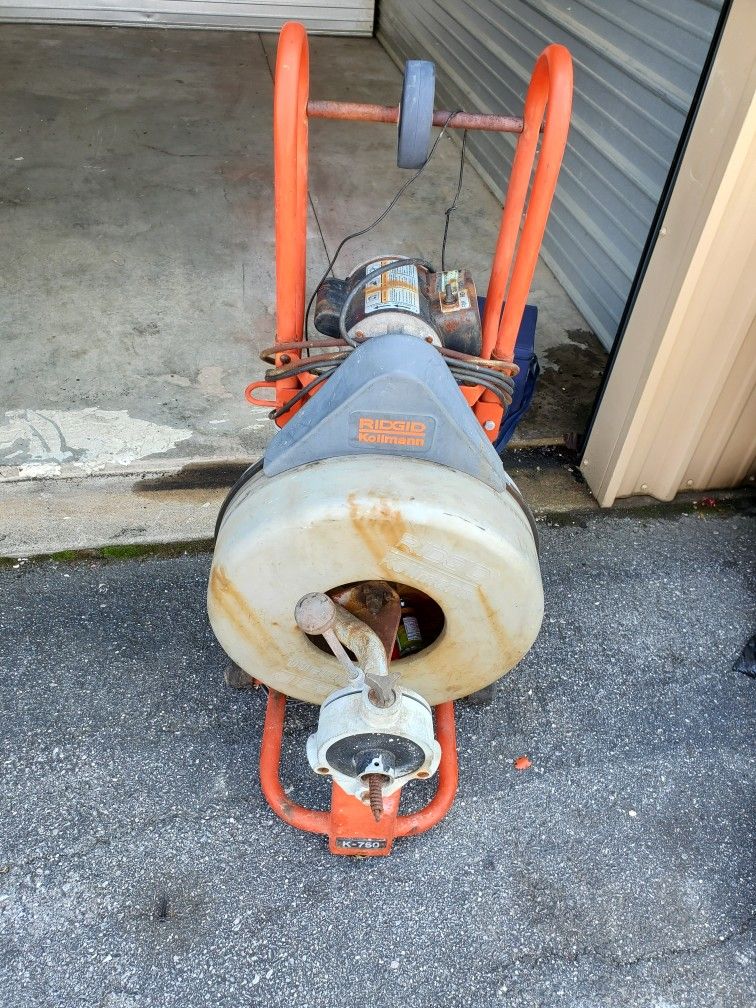Ridgid Kollmann K-750 DRAIN Cleaning Machine