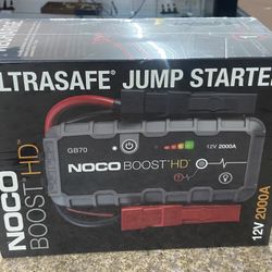 Noco Boost GB70 2000A Jump Starter