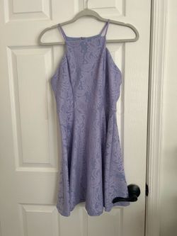 Franchescas Orchid flower lace dress Size XS