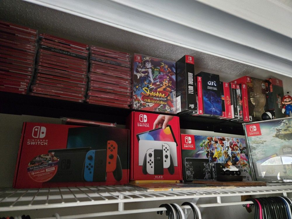 Nintendo Switch And PlayStation Collection