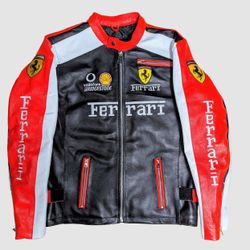 Ferrari Genuine Leather Jacket