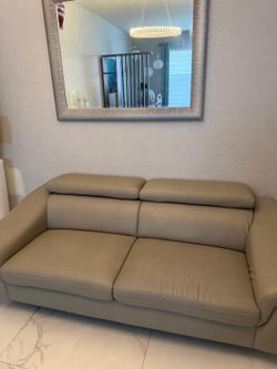 Sofa de 2 puesto y butaca