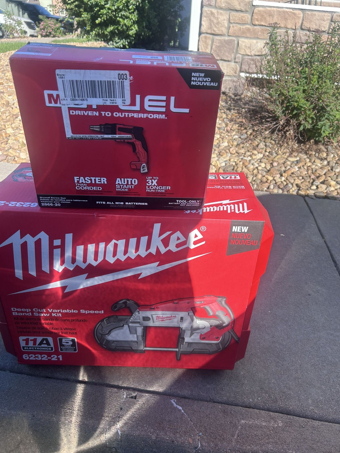 $175 Bandsaw$100 Drywall Drill