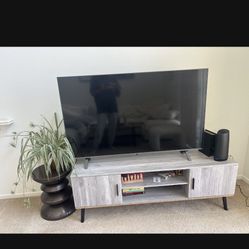 Gray Tv Stand