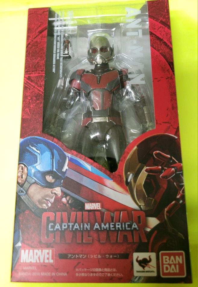 BANDAI S.H. Figuarts Captain America Civil War Ant-Man