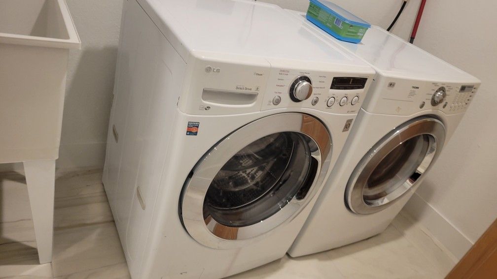 LG Washer And Dryer