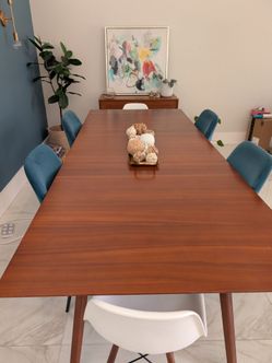 West Elm Dining Table and Buffet