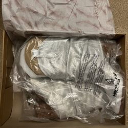 Jessica Simpson Silver Gemorra Rhinestone Slouch Boots 6 1/2