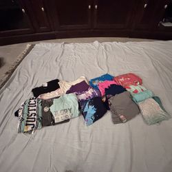 Girls 10/12 Tops Lot