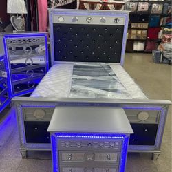 Bedroom Set All Sizes Are Available Same Day Delivery No Money Down No Credit Need 0% Interest
