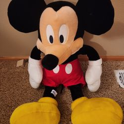 Mickey Mouse Stuffed Animal (Larger Size)