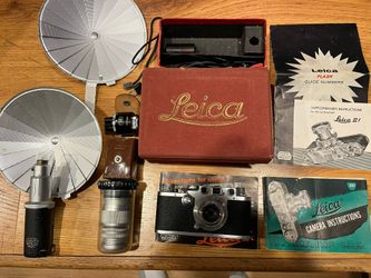 Antique Leica Camera Accessories