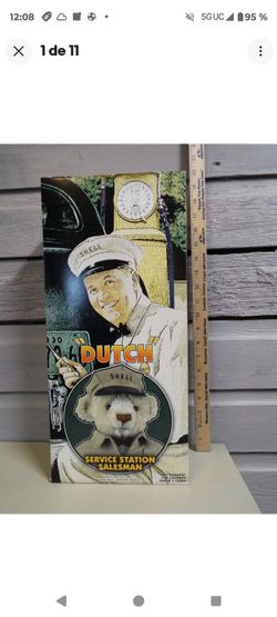 Vintage Shell service station salesman "Dutch" 1st Edition 1999
