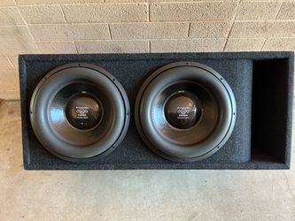 Mrmusicman CHAOS 15 inch subwoofers 6,000RMS - $1000