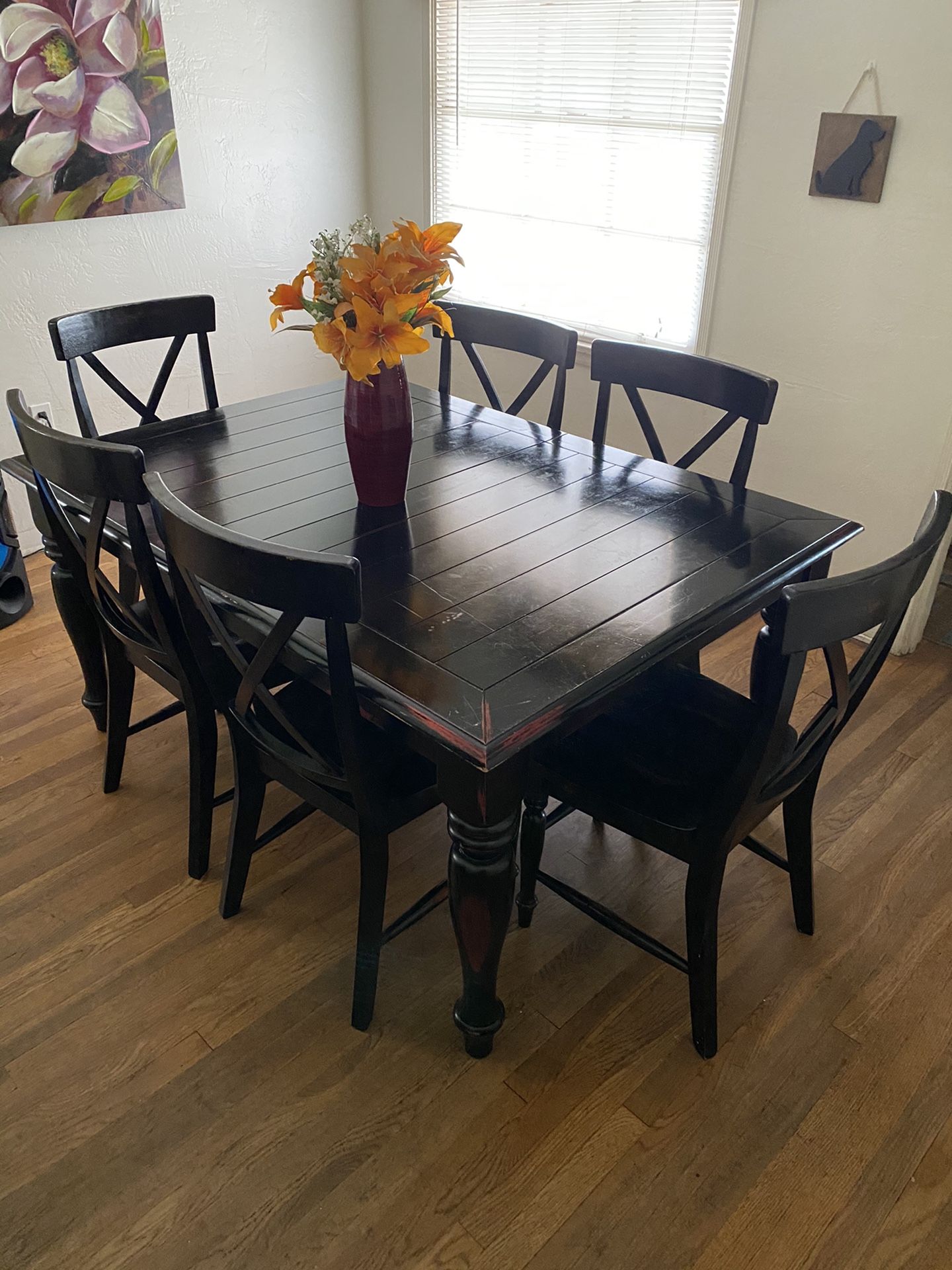 Dining table set