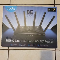 Cudy BE 6500 Wifi 7 router  😃