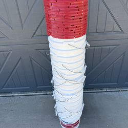 17- 25lb 3 Gallon Buckets with Rubber Seal Lids