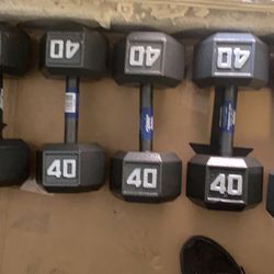 Dumbbells 40lbs