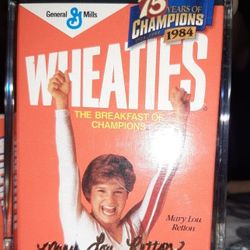 Collectable Card Wheaties-  Mary Lou Retton