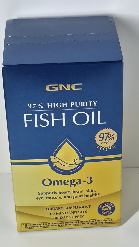Fish Oil Gnc Omega 3
