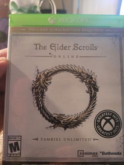 THE ELDER SCROLLS ONLINE XBOX ONE