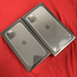 Apple iPhone 11 Pro Space Gray New Or iPhone 11 Pro Max Space Gray New 2 Years AppleCare Plus Warranty I Can Meet Up 