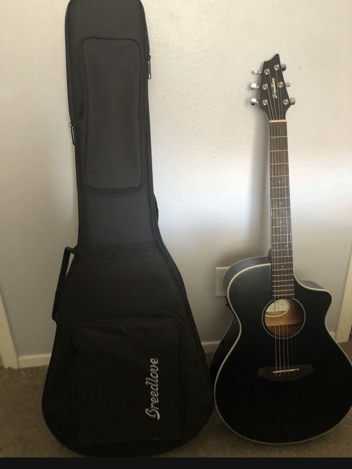 Acoustic/Electric Guitar W/ amp