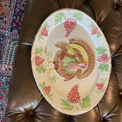 Vintage Turkey Platter