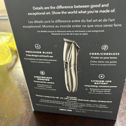 Una Máquina Andis Trimer Inalámbrica De Bacterias litio Nueva