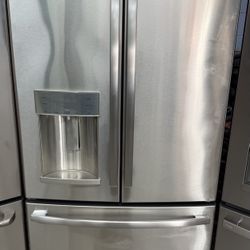 Stainless Steel GE French Door W/ 2 Ice Makers