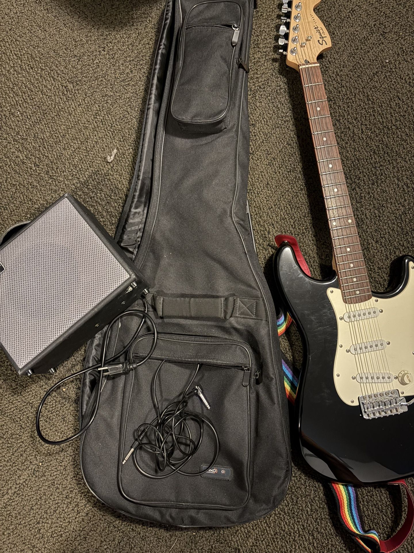 Squire Electric Guitar And Amp Set