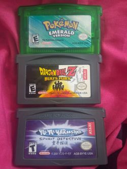 Nintendo Gameboy advance games