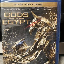 Gods Of Egypt Bluray DVD 