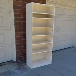 Tall Cabinet...adjustable  Shelves. 71 In. High 30 In Wide. Good Condition 