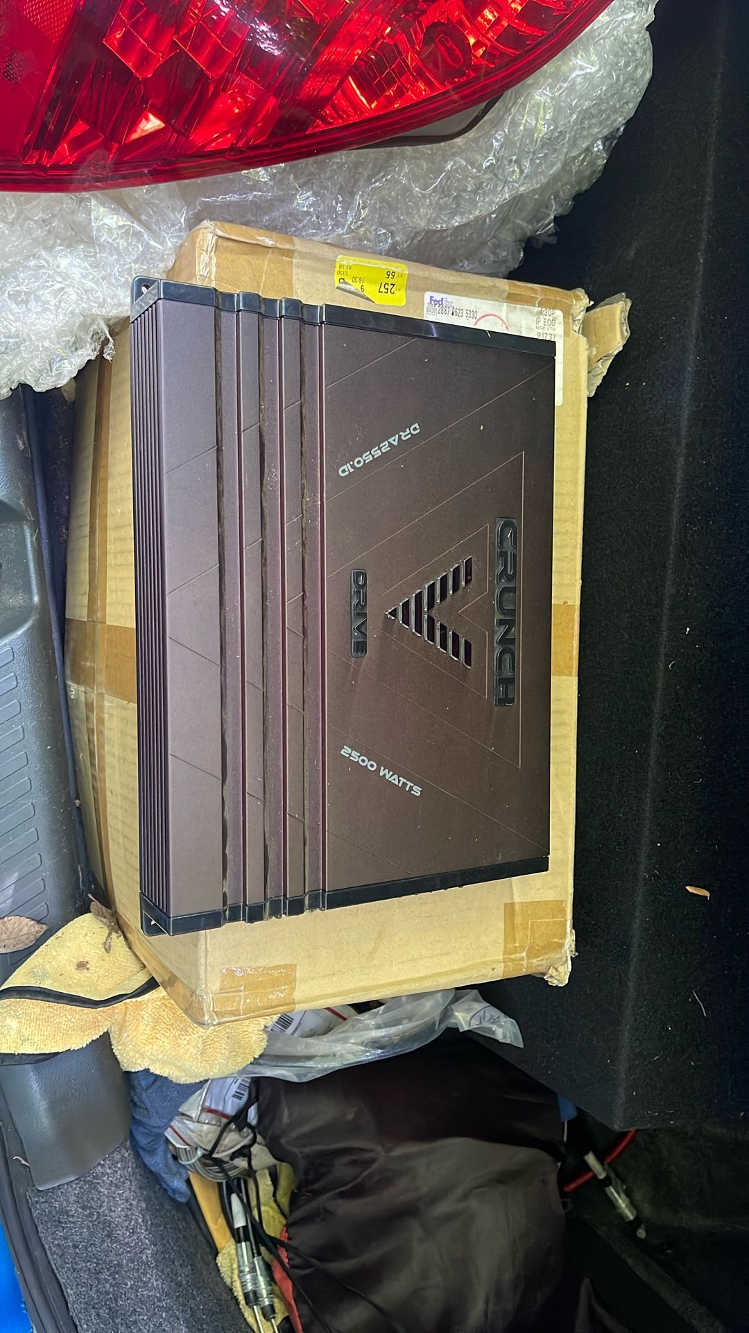 Crunch Car Amplifier