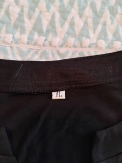 Black swimsuit cover