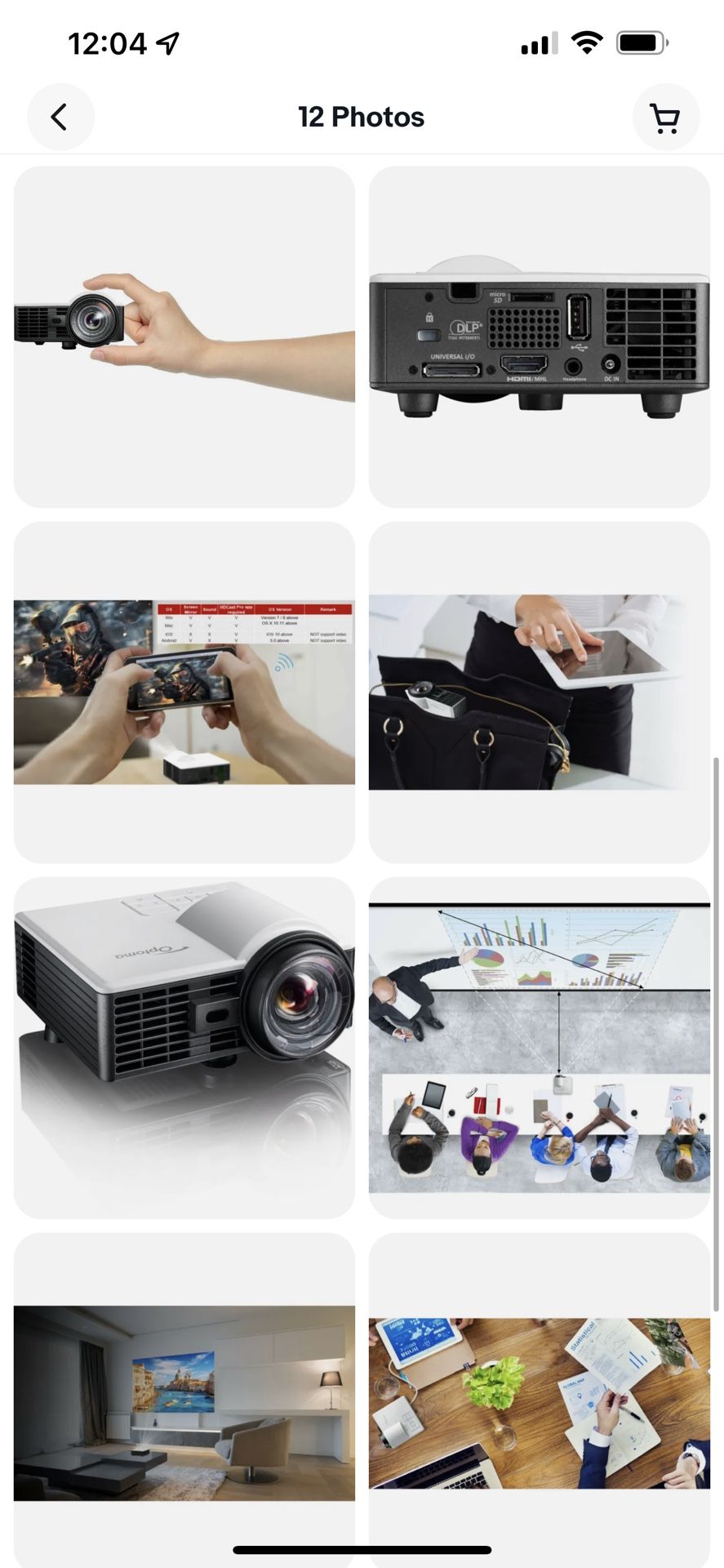 Optoma Projector Ml1050st+